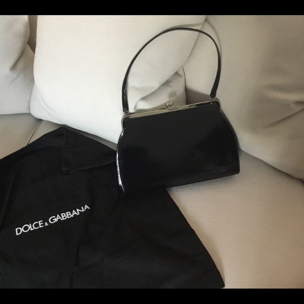 DOLCE & GABBANA TOP HANDLE BAG .